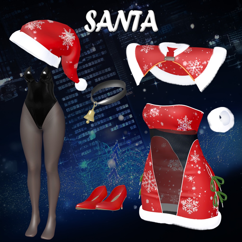 【SALE】【8アバター対応】 Santa 【VRChat想定】