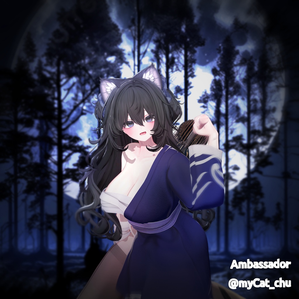 【PB】【10アバター対応】 Gozudo Haori 【VRChat想定】