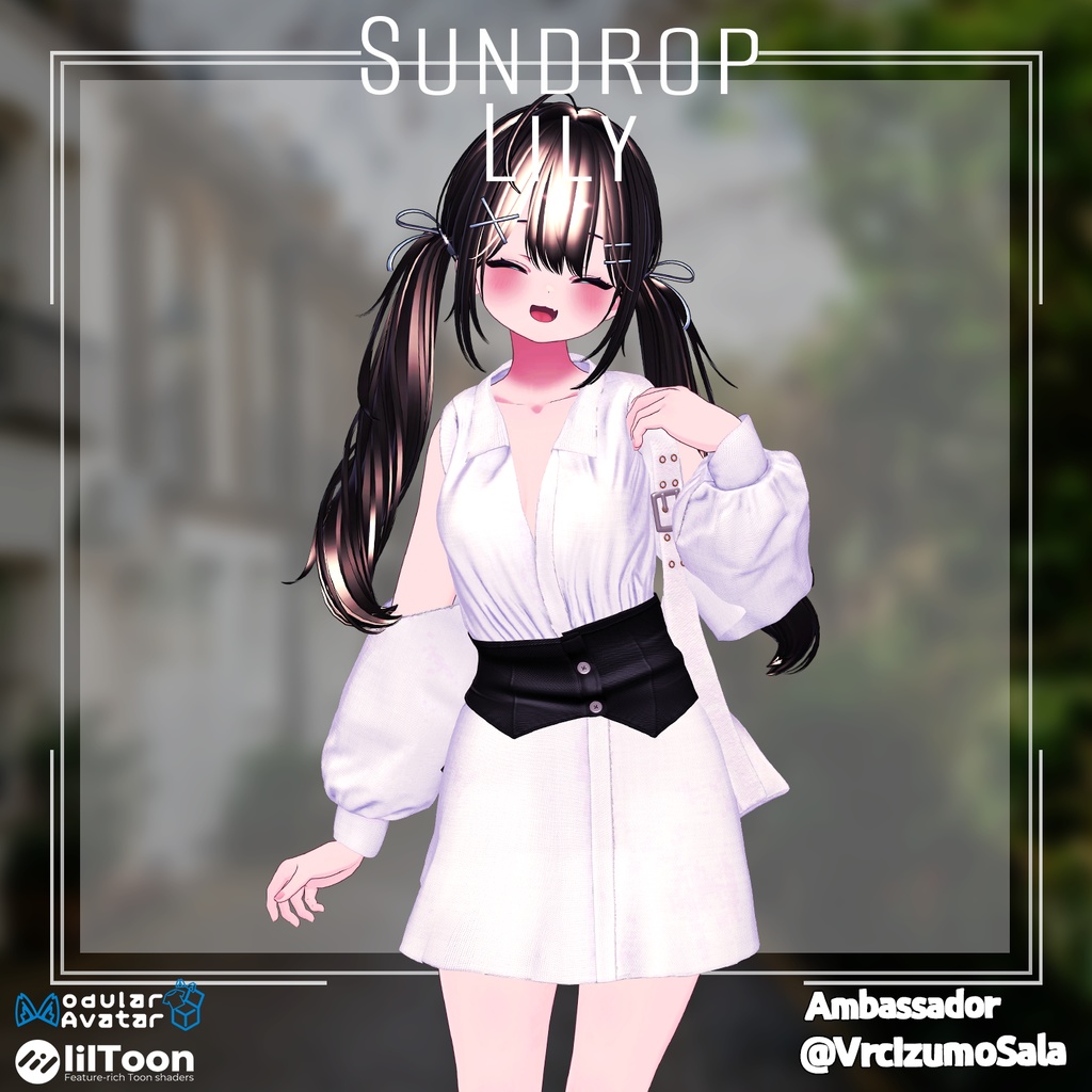 【PB】【7アバター対応】 Sundrop Lily 【VRChat想定】