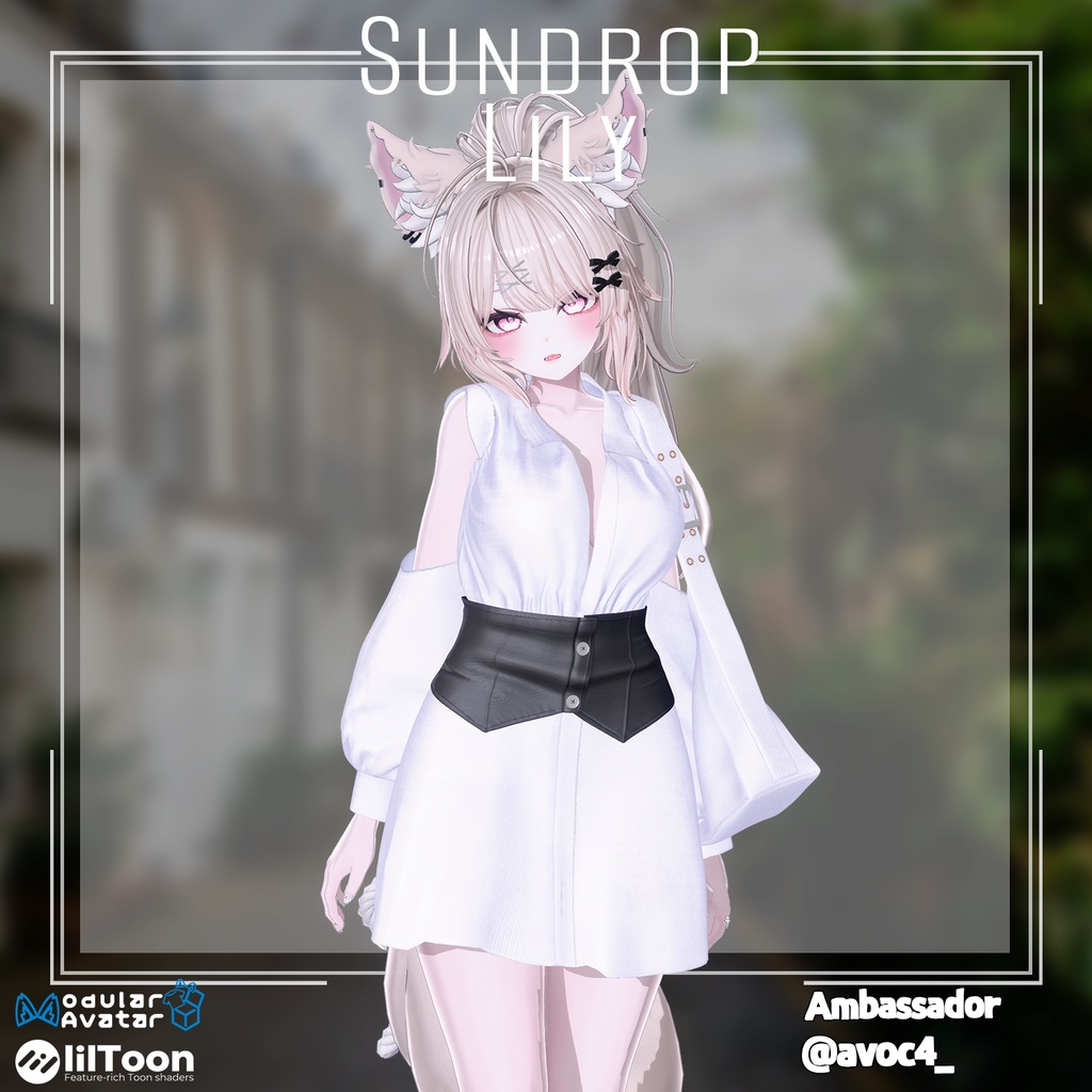 【PB】【7アバター対応】 Sundrop Lily 【VRChat想定】