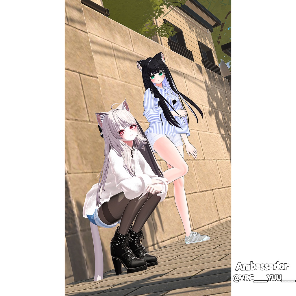 【PB】【9アバター対応】 Blue Breeze 【VRChat想定】