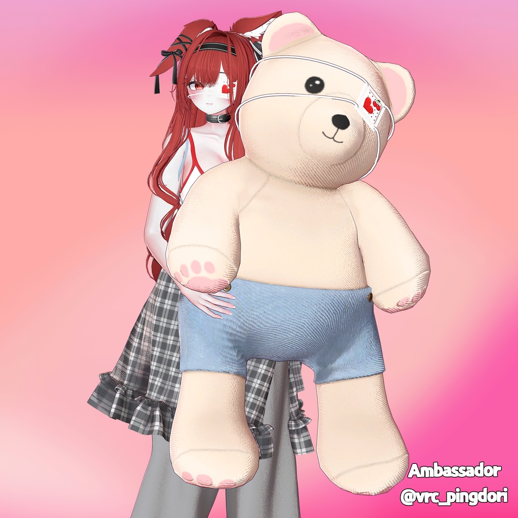 【PB】【8アバター対応】 Check Candy 【VRChat想定】