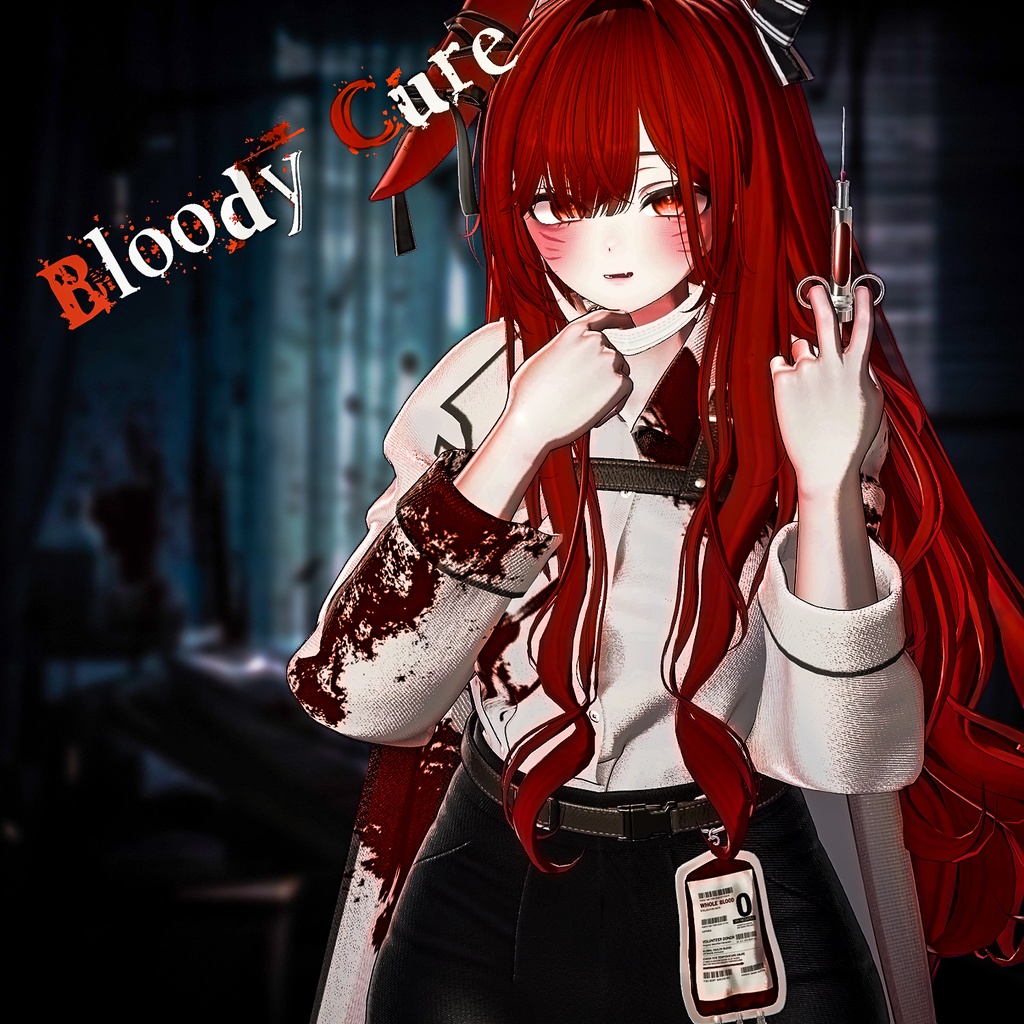 🎃【Halloween 50% SALE】🎃【5アバター対応】 Bloody Cure 【VRChat想定】