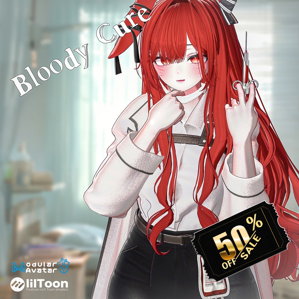 【10000 Follow】 【 50% SALE EVENT 】 Bloody Cure 【5アバター対応】