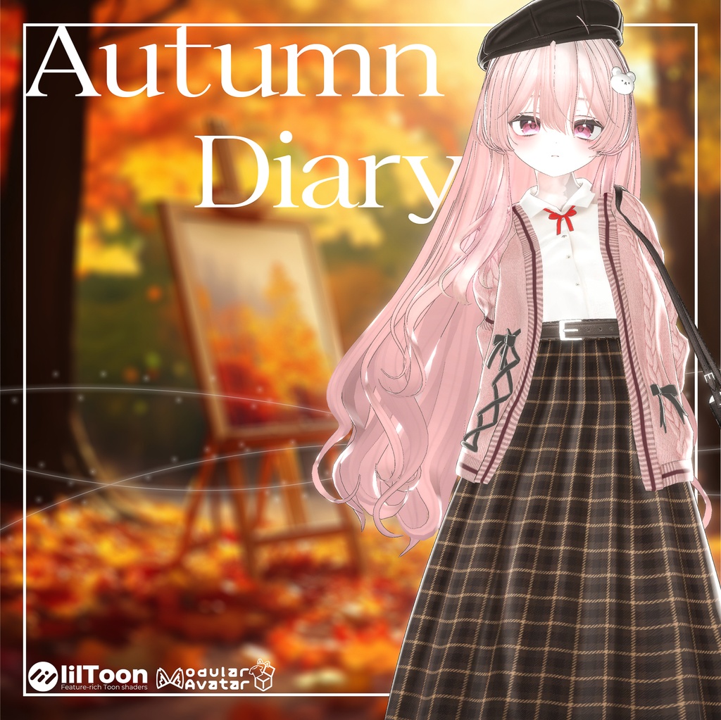 【40% SLAE】【13アバター対応】 Autumn Diary 【VRChat想定】