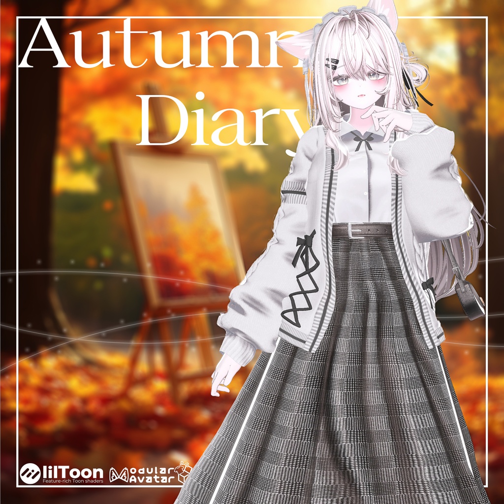 【40% SLAE】【13アバター対応】 Autumn Diary 【VRChat想定】