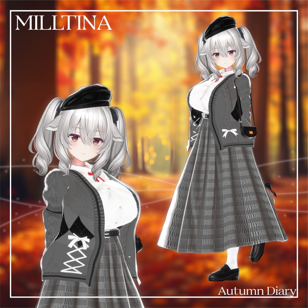 【40% SLAE】【13アバター対応】 Autumn Diary 【VRChat想定】