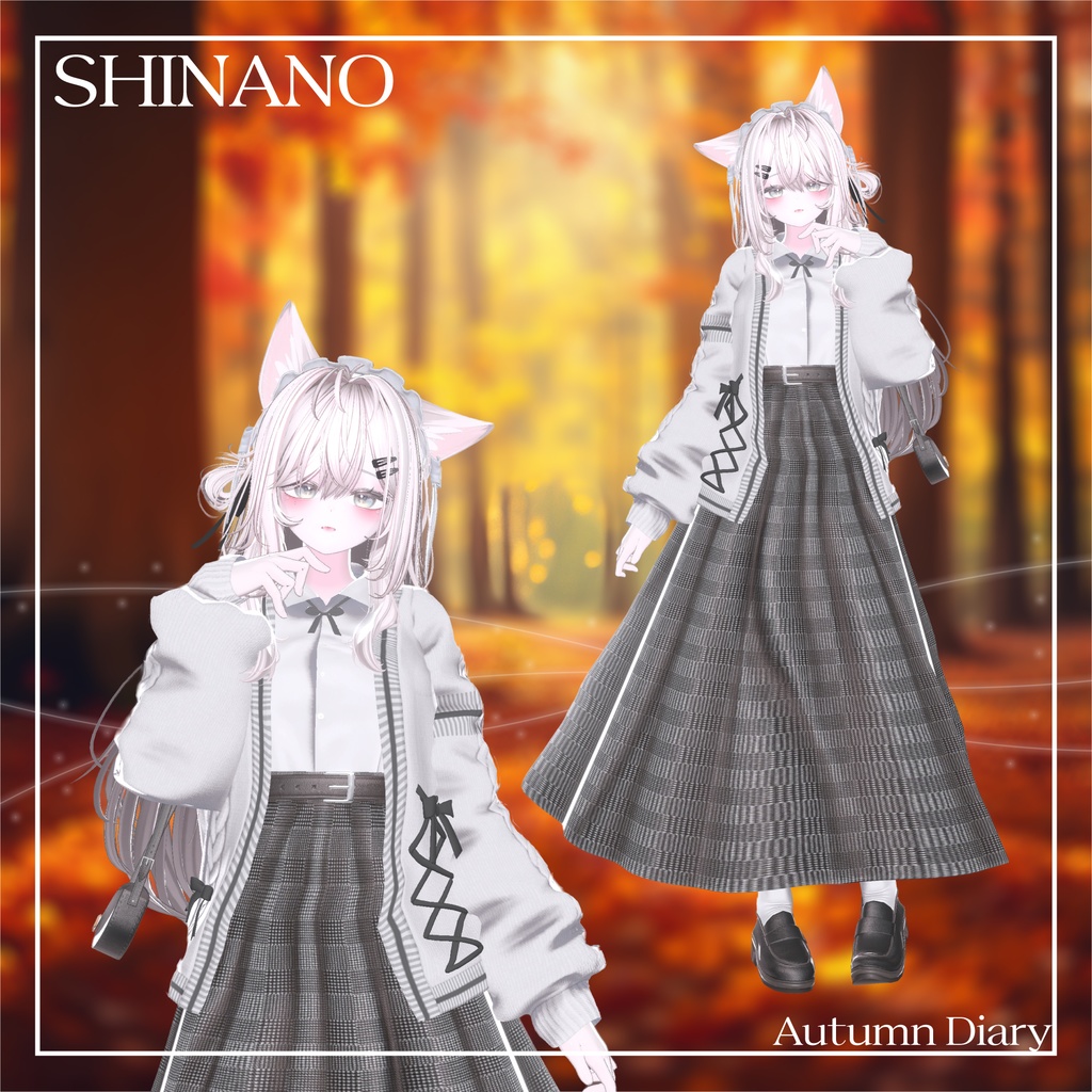 【40% SLAE】【13アバター対応】 Autumn Diary 【VRChat想定】