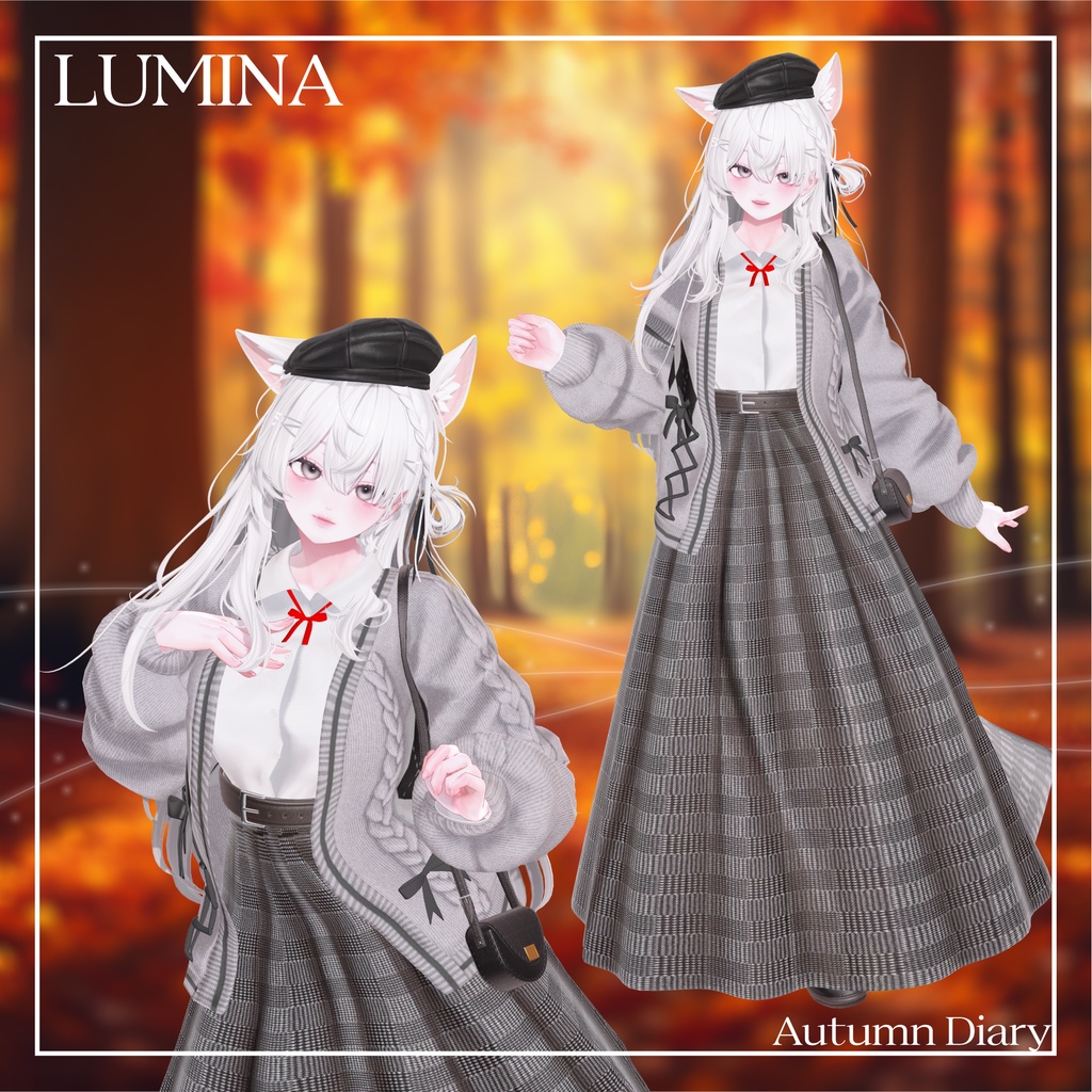 【40% SLAE】【13アバター対応】 Autumn Diary 【VRChat想定】