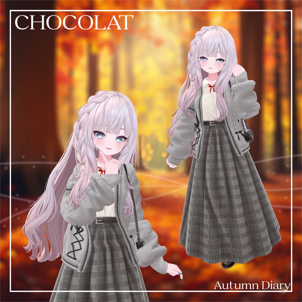【40% SLAE】【13アバター対応】 Autumn Diary 【VRChat想定】