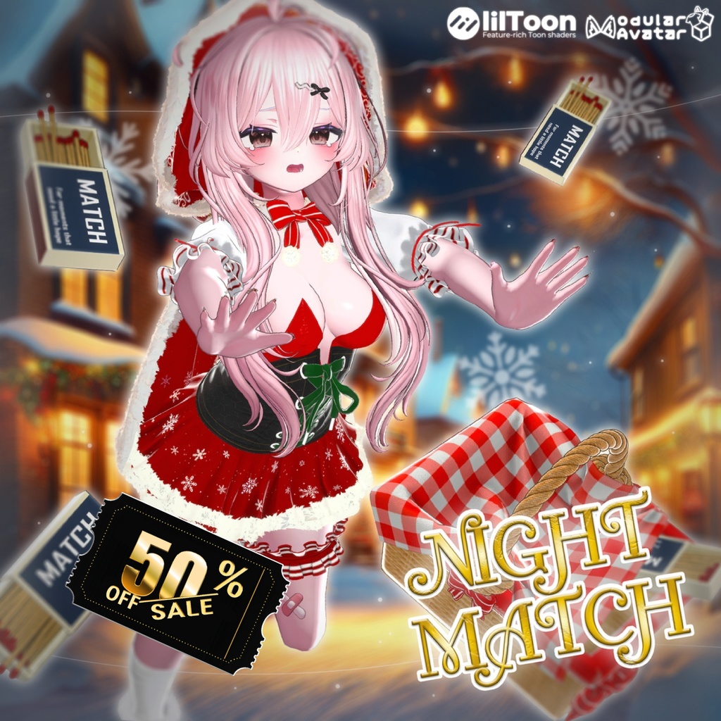 【10000 Follow】 【 50% SALE EVENT 】 Night Match 【10アバター対応】