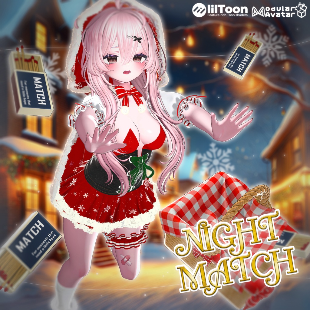【PB】 Night Match 【10アバター対応】 【VRChat想定】