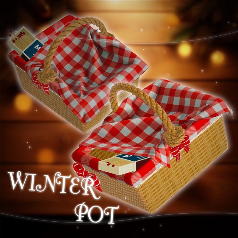 【FREE】【10アバター対応】 Winter Pot 【VRChat想定】