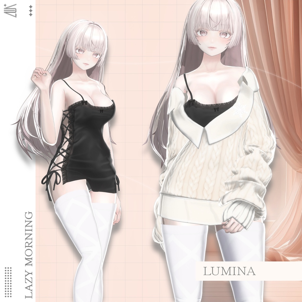 【SALE】【10アバター対応】 Lazy Morning 【VRChat想定】