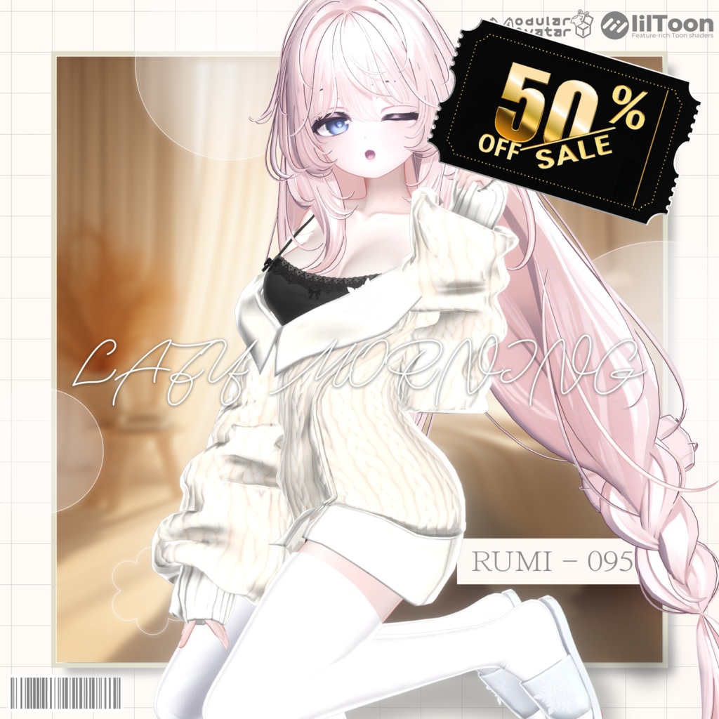【10000 Follow】 【 50% SALE EVENT 】 Lazy Morning 【12アバター対応】