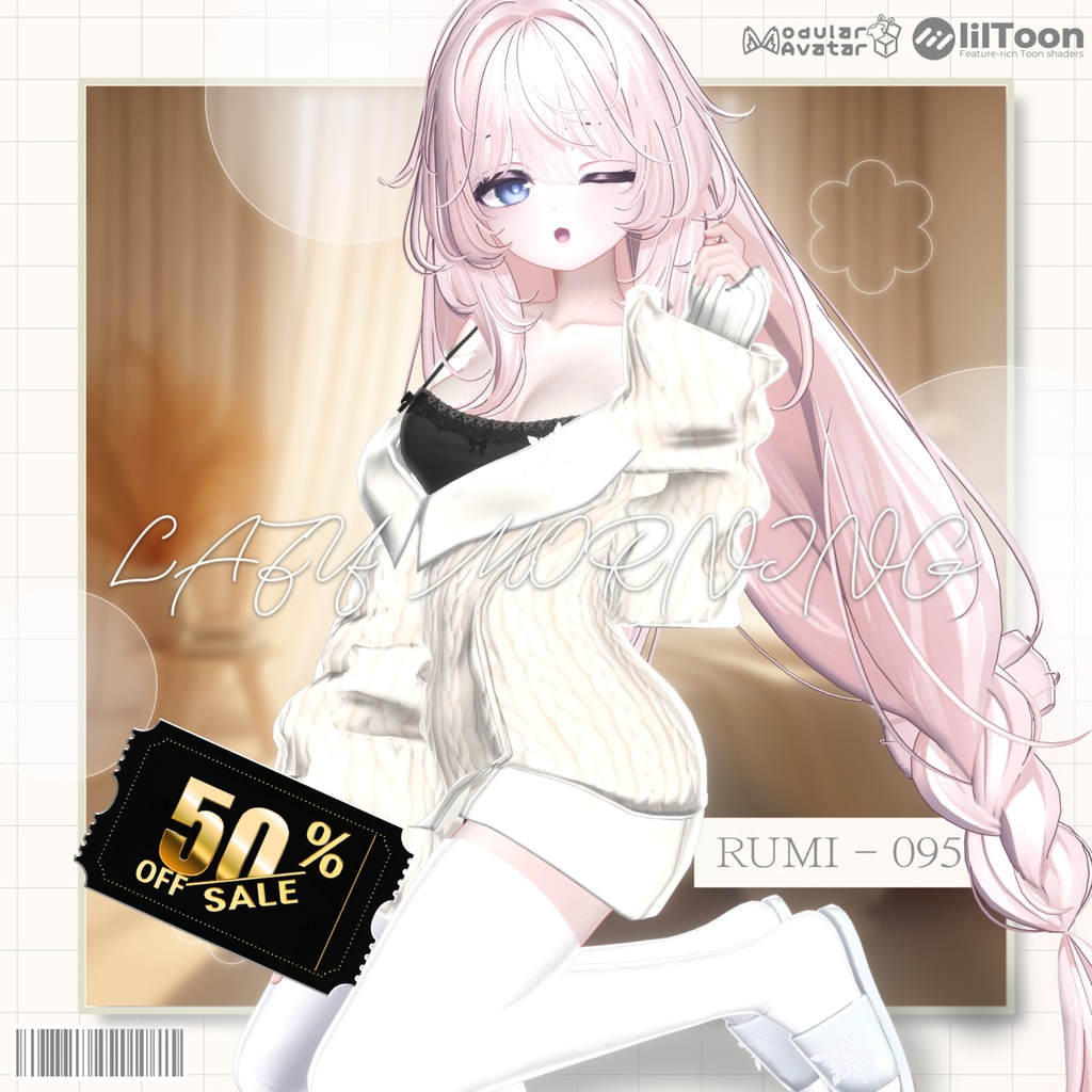 【10000 Follow】 【 50% SALE EVENT 】 Lazy Morning 【12アバター対応】