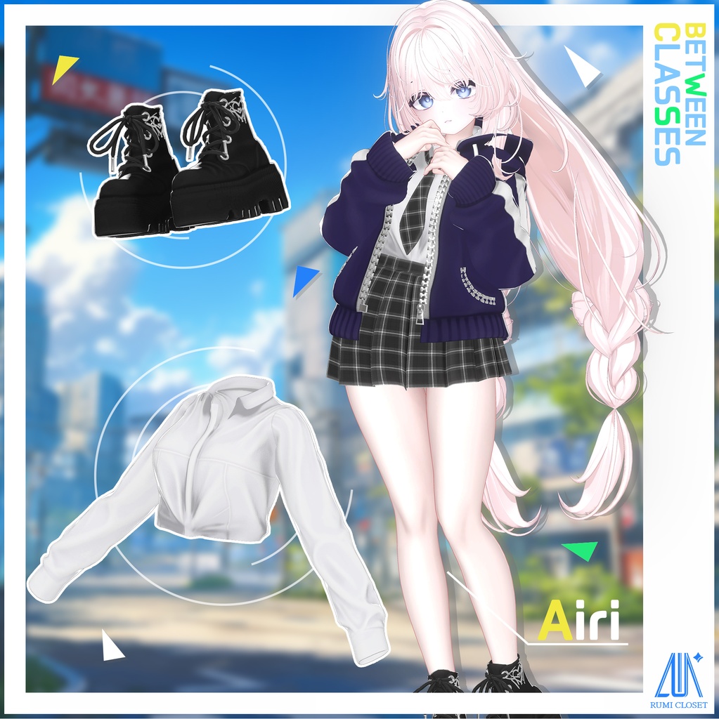 【SALE】【10アバター対応】 Between Classes 【VRChat想定】