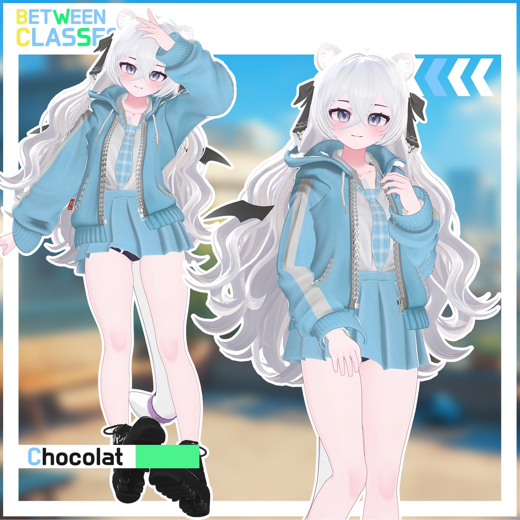 【SALE】【10アバター対応】 Between Classes 【VRChat想定】