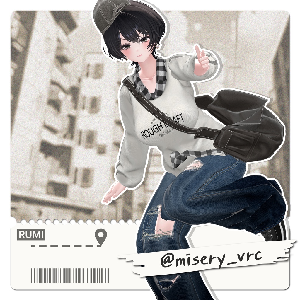 【PB】【17アバター対応】 Rough Draft 【VRChat想定】