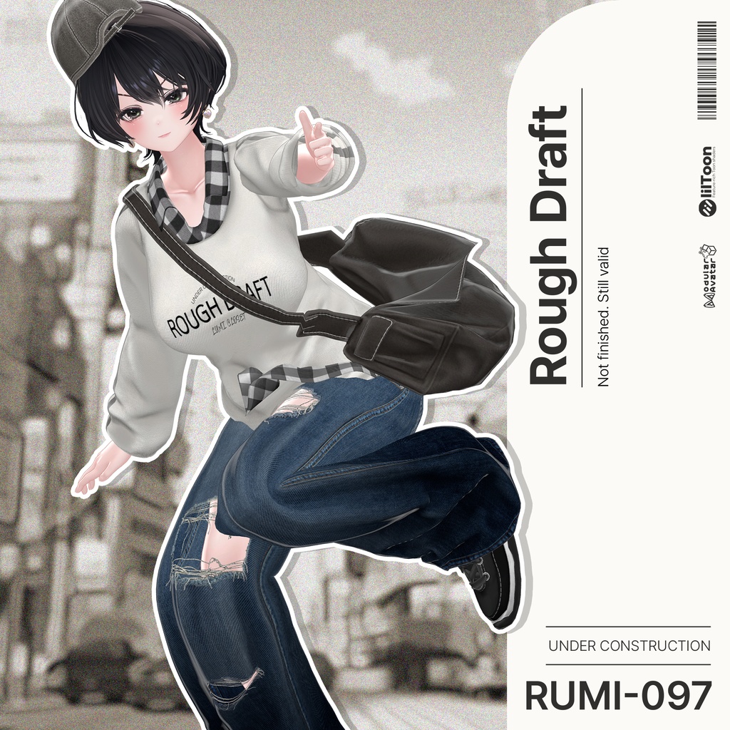 【PB】【17アバター対応】 Rough Draft 【VRChat想定】
