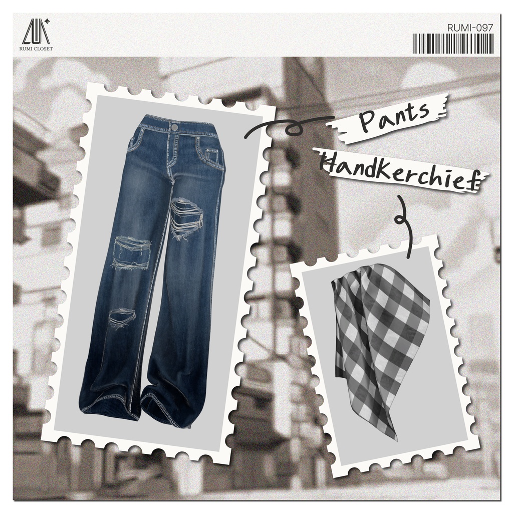 【SALE】【16アバター対応】 Rough Draft 【VRChat想定】