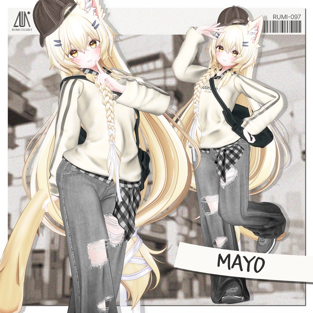 【PB】【18アバター対応】 Rough Draft 【VRChat想定】