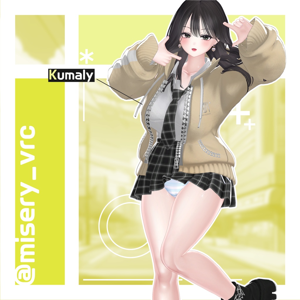 【~40% SALE】 Kumaly Pack 【VRChat想定】