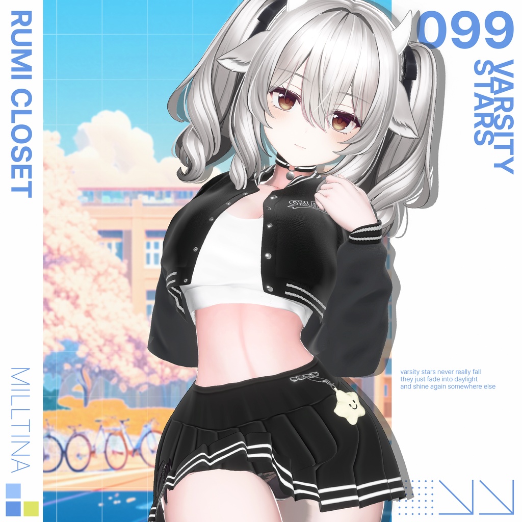 【SALE】【15アバター対応】 Varsity Stars 【VRChat想定】