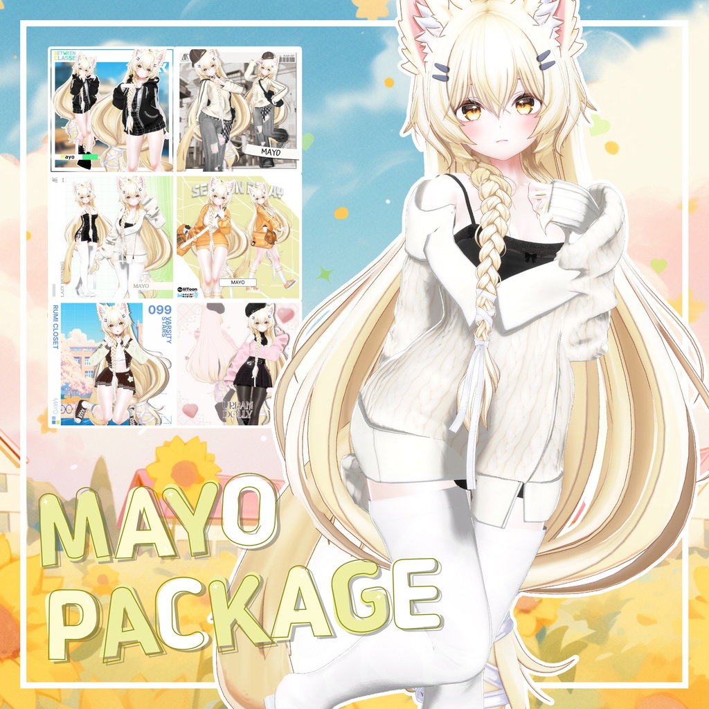 【50% SALE】 MAYO PACK 【VRChat想定】