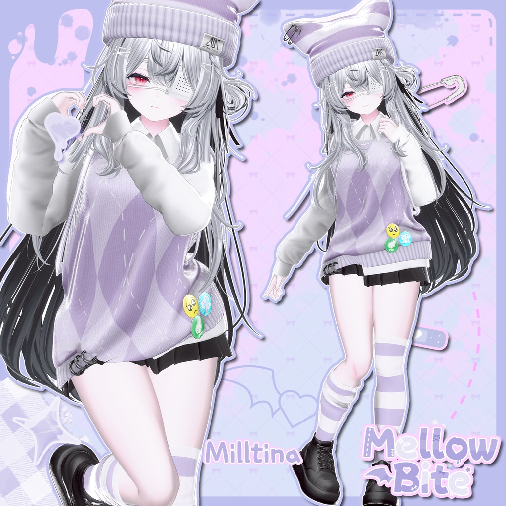 【SALE】【14アバター対応】 Mellow Bite 【VRChat想定】