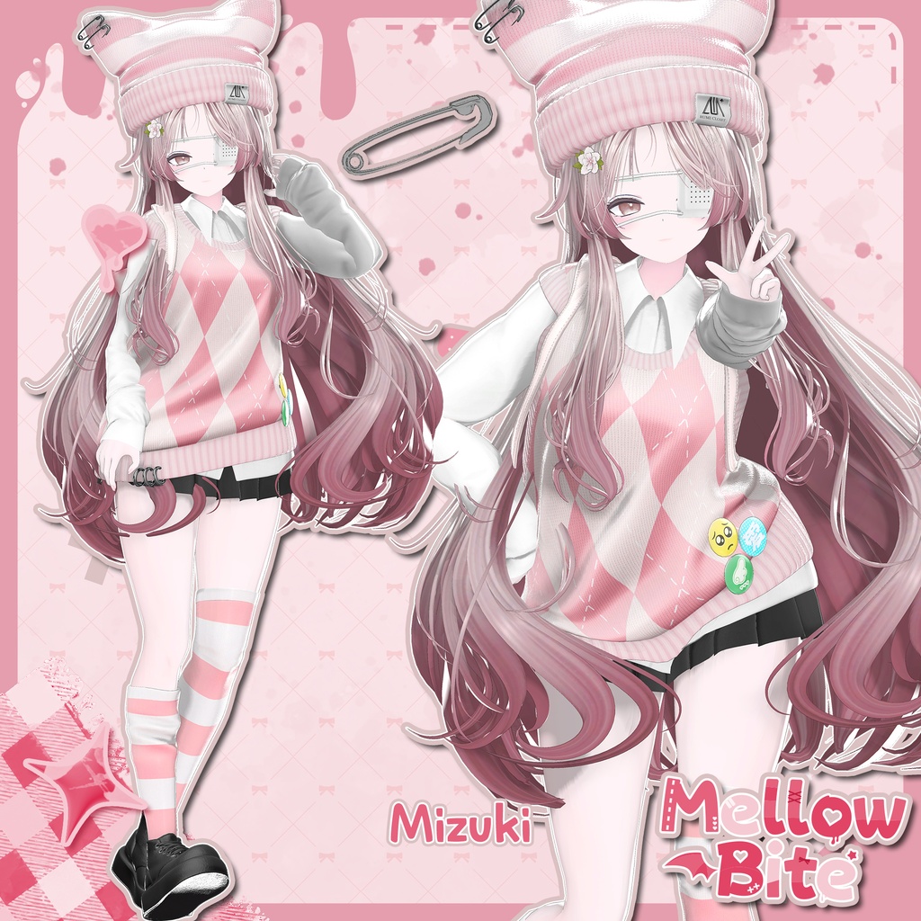 【SALE】【14アバター対応】 Mellow Bite 【VRChat想定】