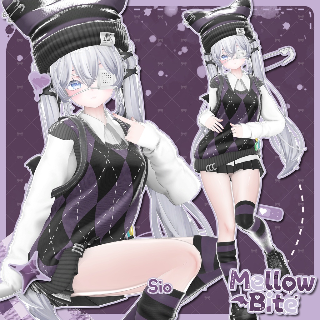 【SALE】【14アバター対応】 Mellow Bite 【VRChat想定】