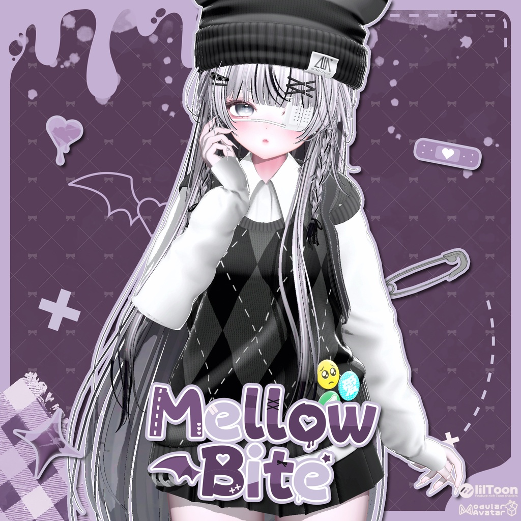 【SALE】【14アバター対応】 Mellow Bite 【VRChat想定】