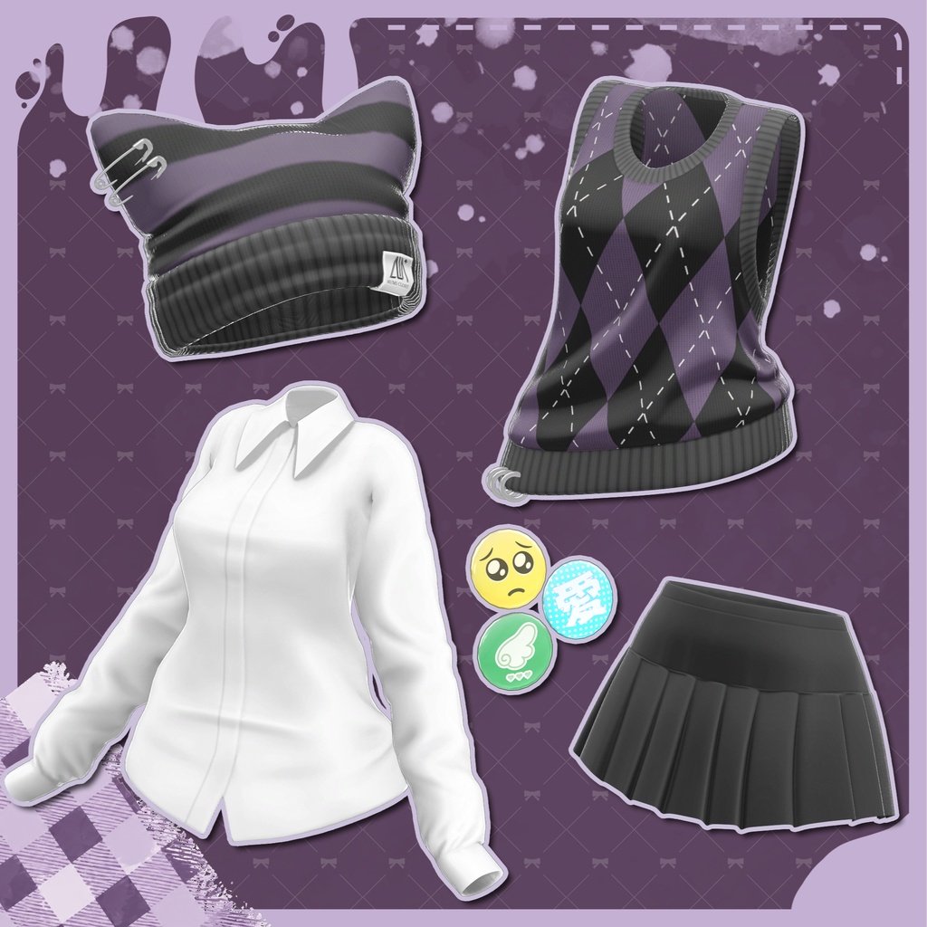 【SALE】【14アバター対応】 Mellow Bite 【VRChat想定】