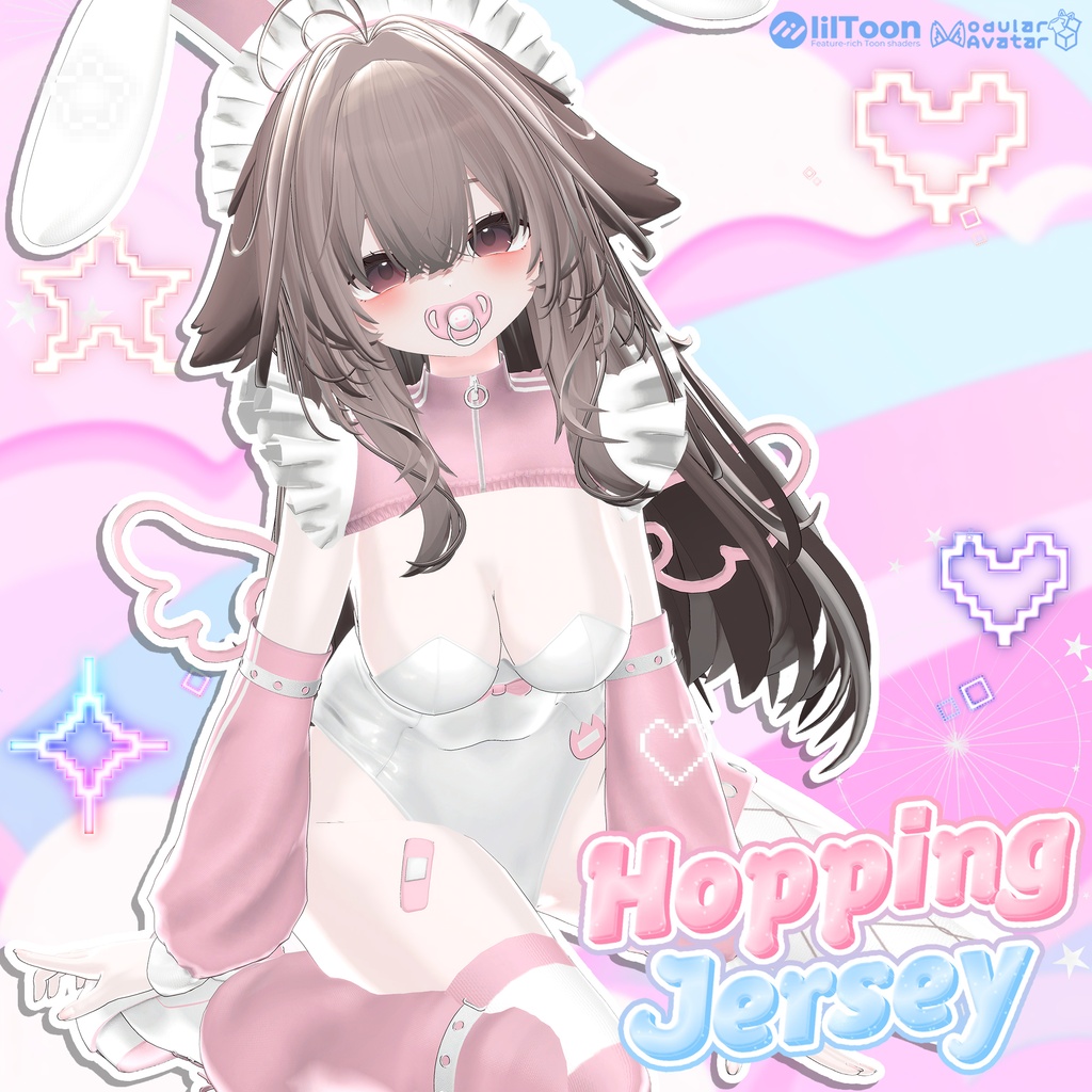 【SALE】【輝夜対応】【衣装7着】 Kaguya Pack 【VRChat想定】
