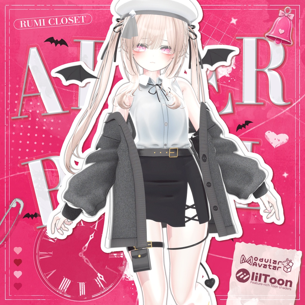 【セール中】【15アバター対応】 After Bell 【VRChat想定】