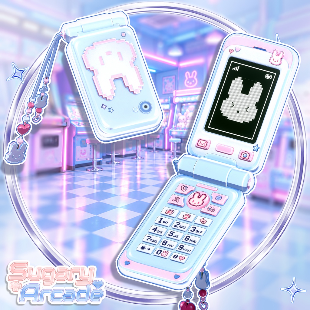 【SALE 中】【14アバター対応】 Sugary Arcade 【VRChat想定】