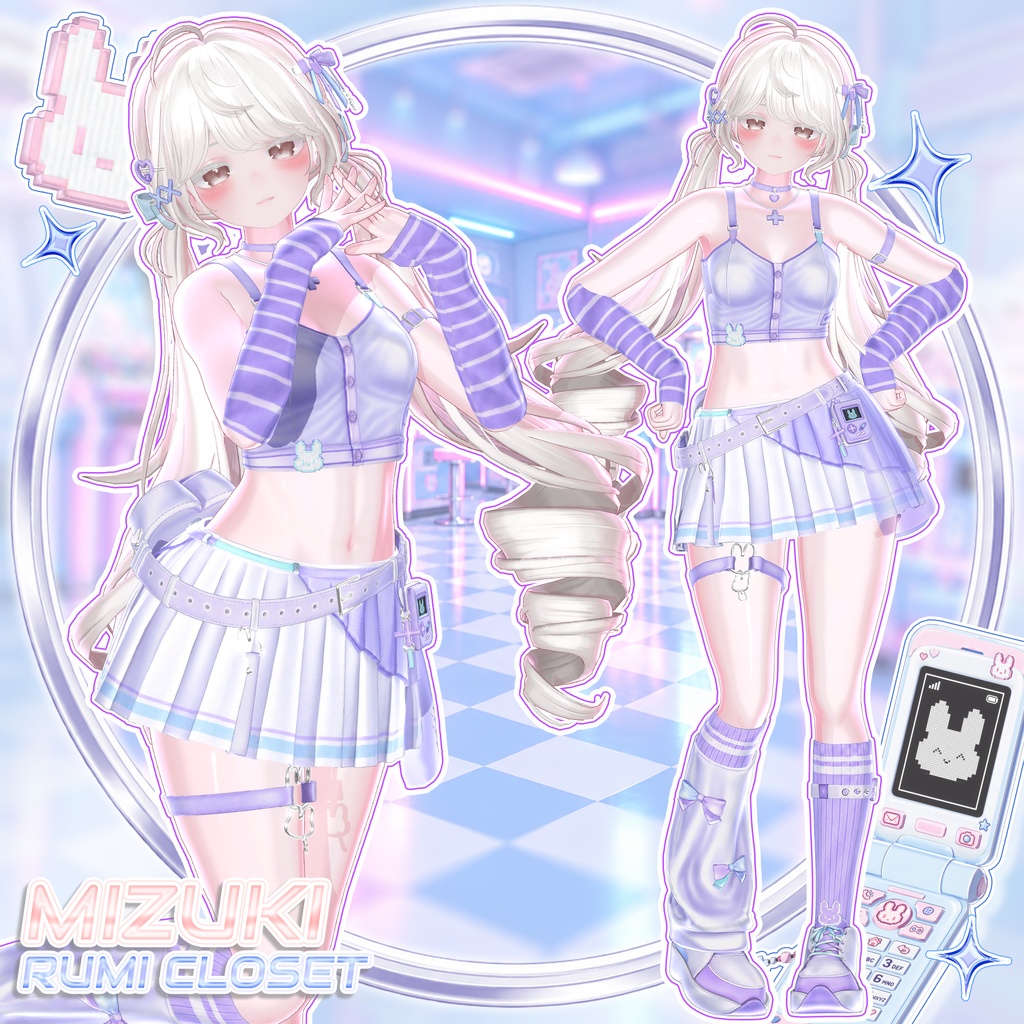 【SALE 中】【14アバター対応】 Sugary Arcade 【VRChat想定】