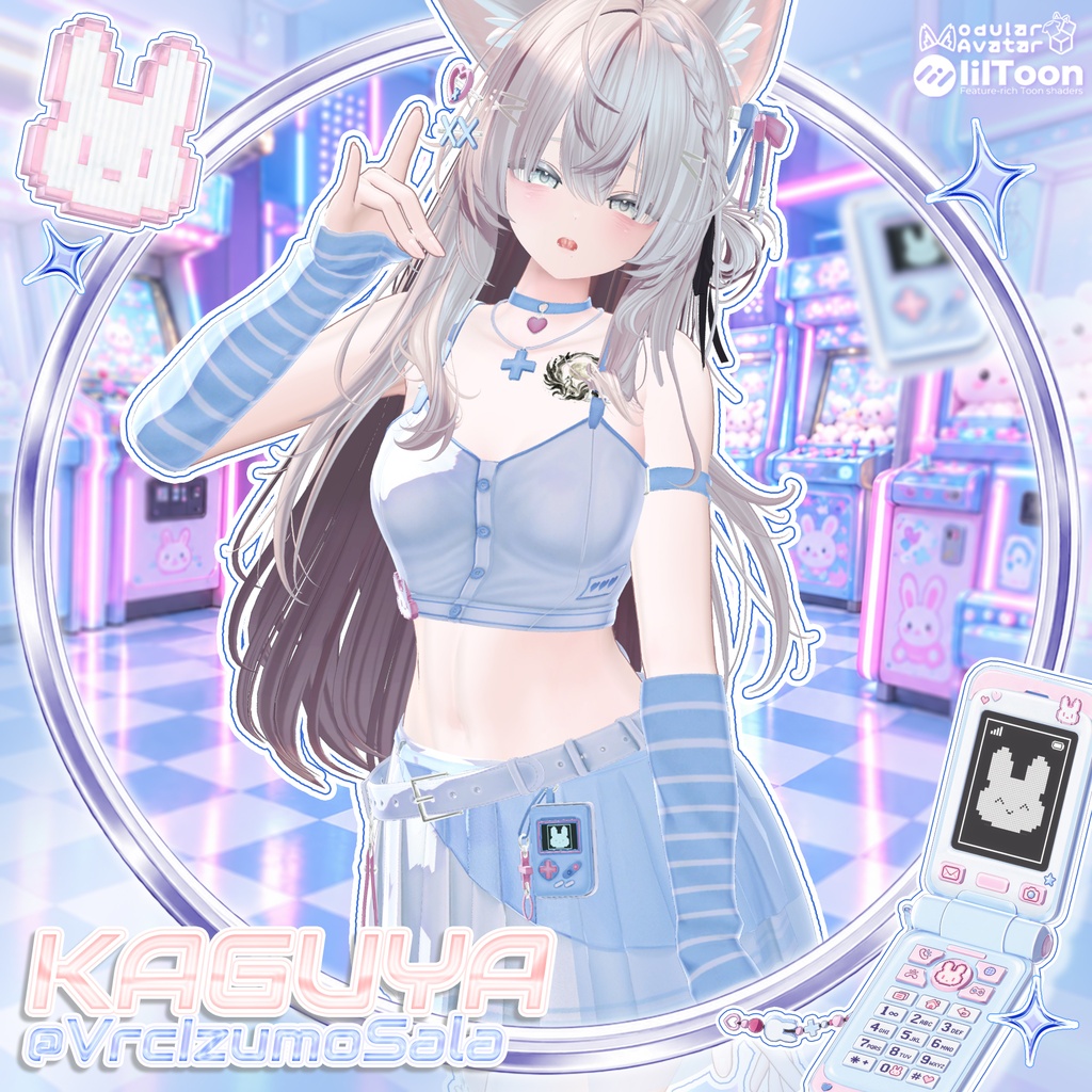 【SALE 中】【14アバター対応】 Sugary Arcade 【VRChat想定】