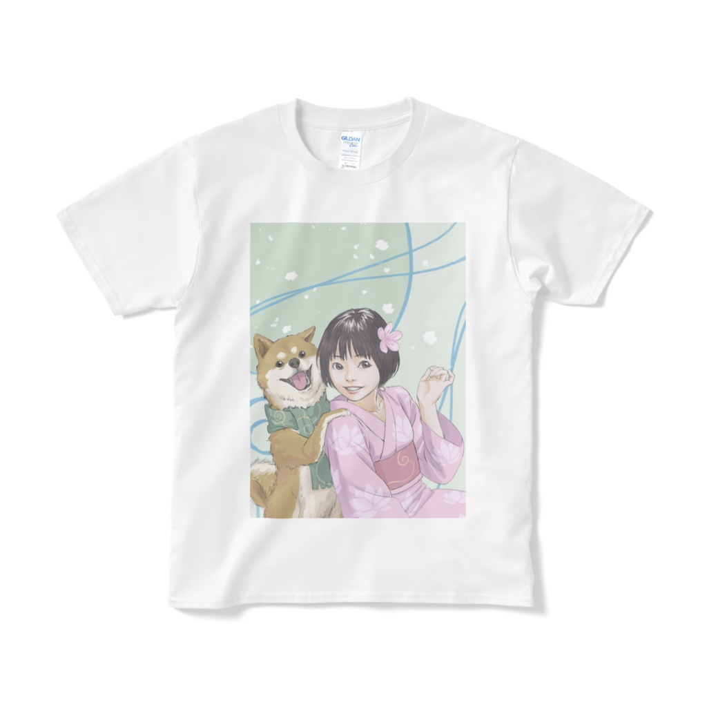 小黄・図 Tシャツ002