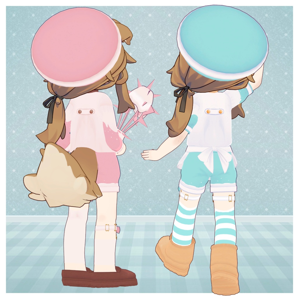 【VRC想定衣装】Dreamin Boy -どり~みんぼ~い 夢見る少年衣装セット【複数アバター対応】