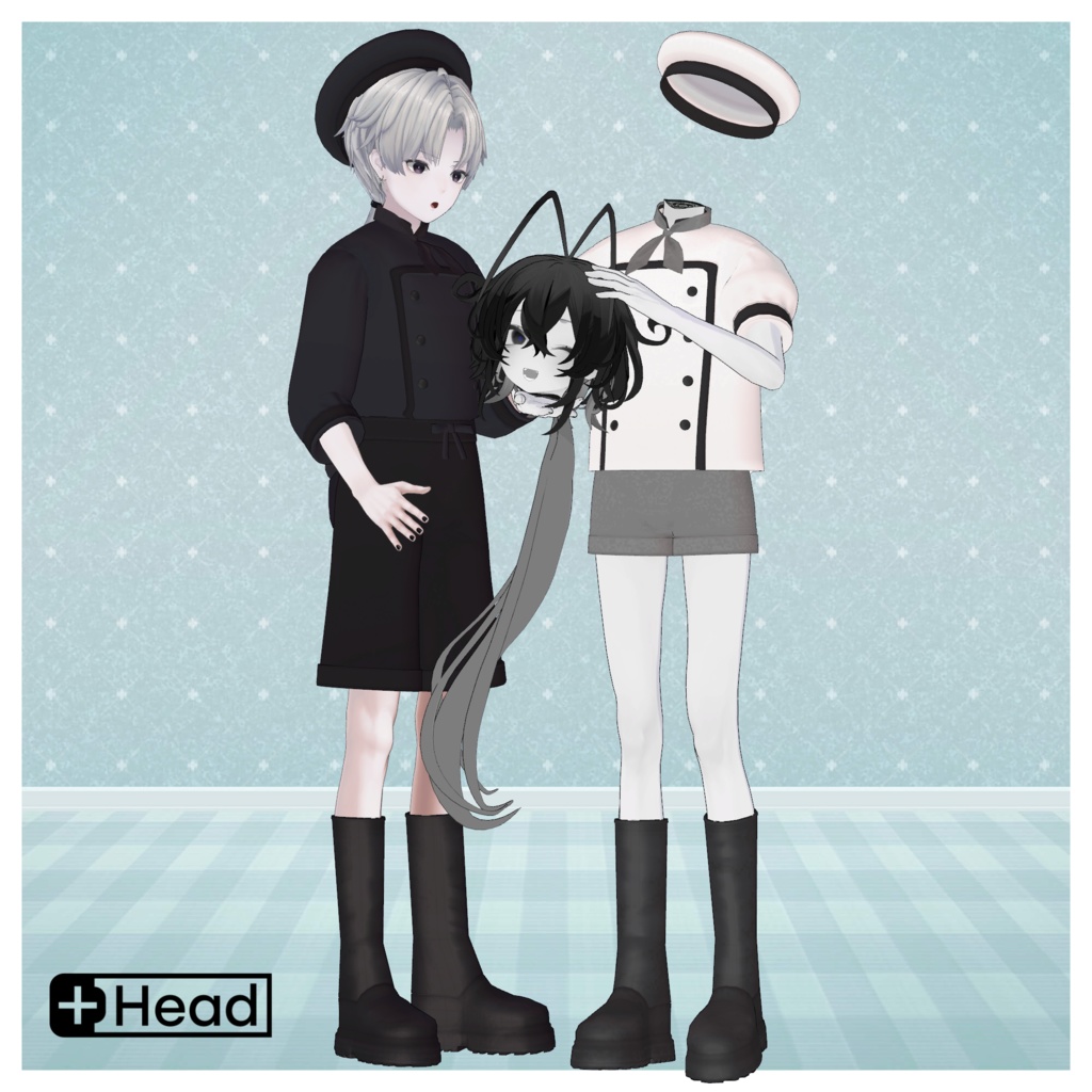 【VRC想定衣装】Dreamin Boy -どり~みんぼ~い 夢見る少年衣装セット【複数アバター対応】