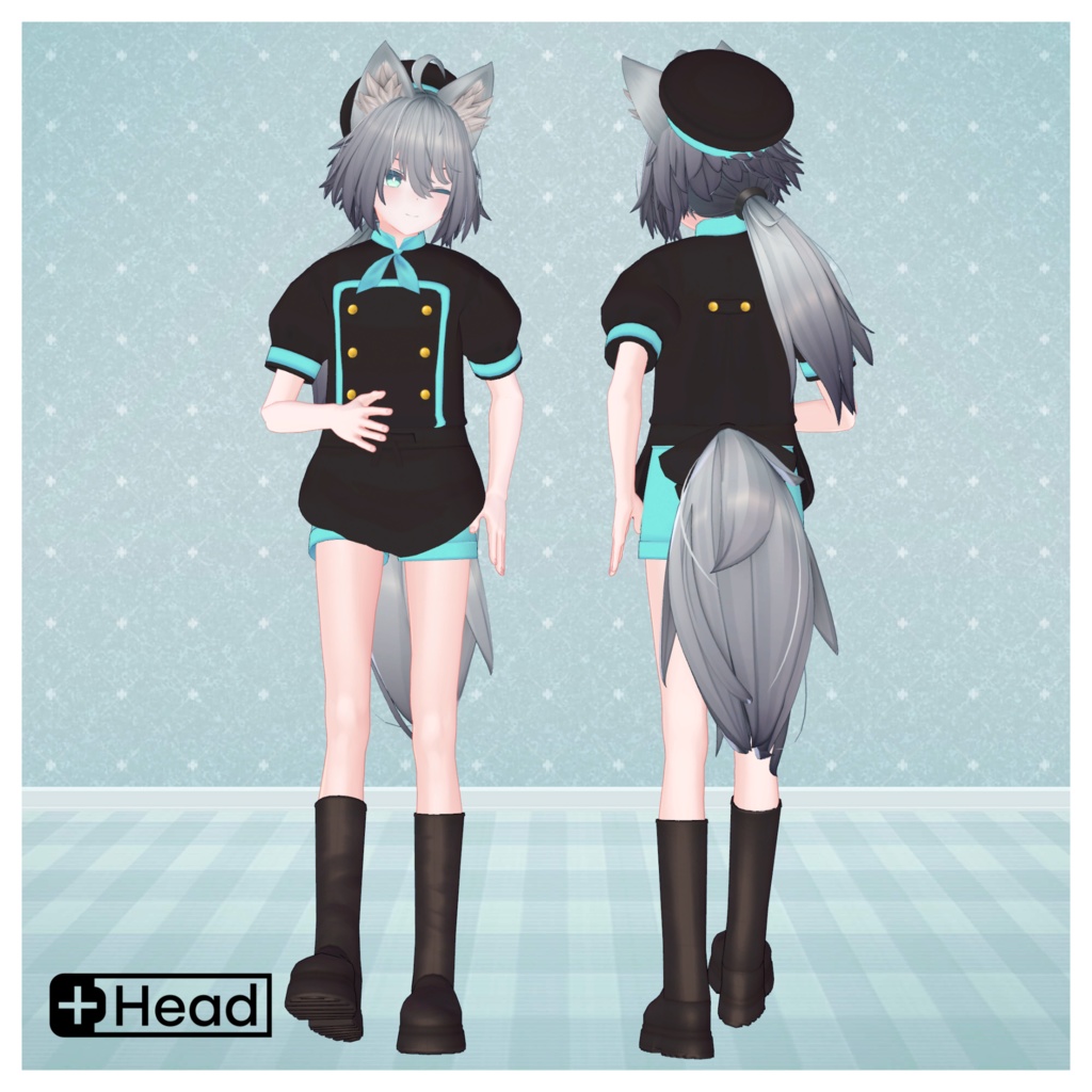 【VRC想定衣装】Dreamin Boy -どり~みんぼ~い 夢見る少年衣装セット【複数アバター対応】