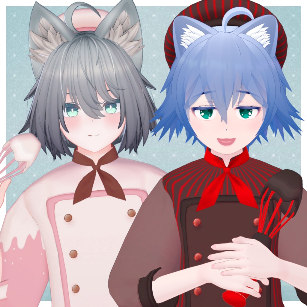 【VRC想定衣装】Dreamin Boy -どり~みんぼ~い 夢見る少年衣装セット【複数アバター対応】