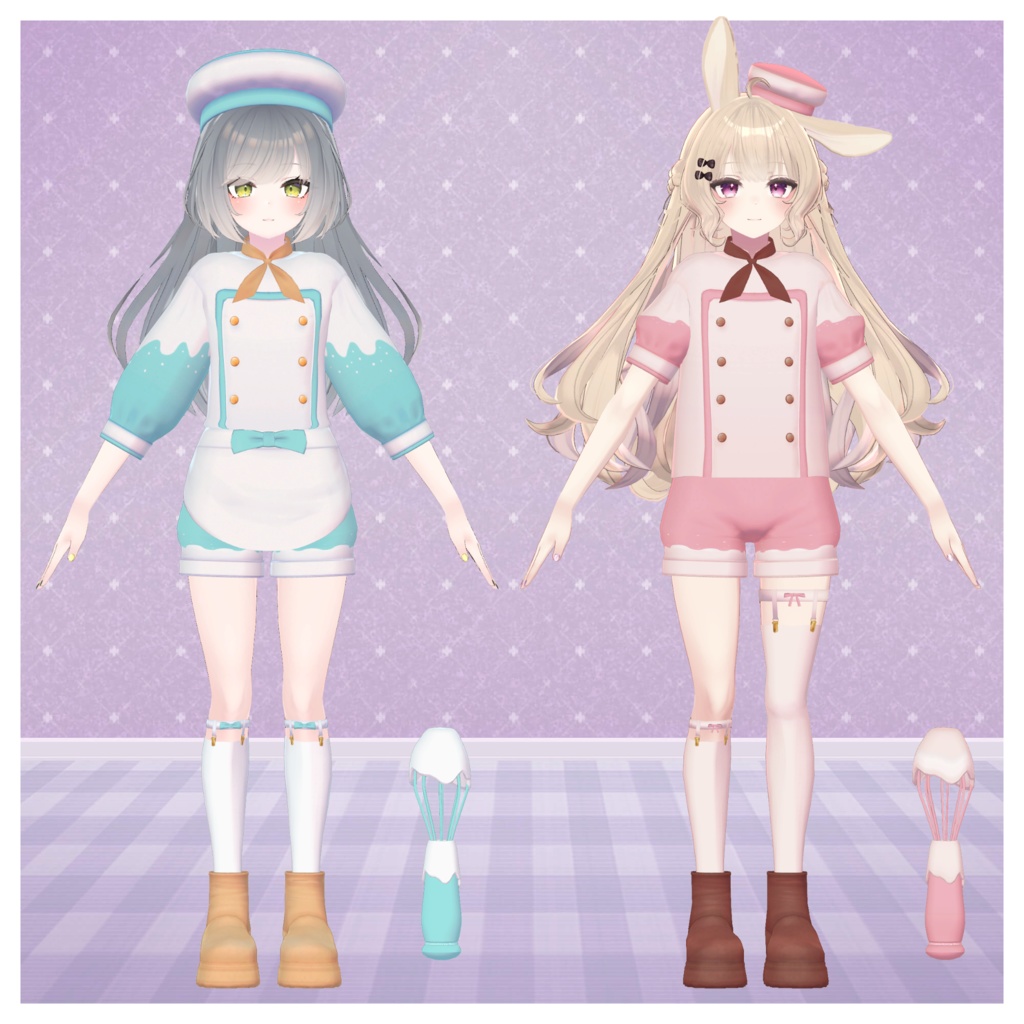 【VRC想定衣装】Dreamin Boy -どり~みんぼ~い 夢見る少年衣装セット【リーファ/ルーナリット専用/胸小のみ対応】