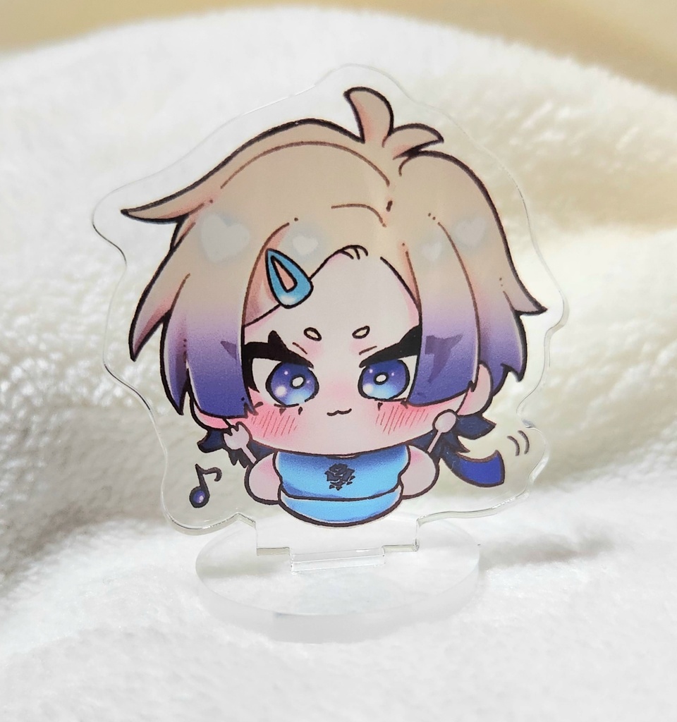 ごはん待ちちびみ〜アクリルスタンド