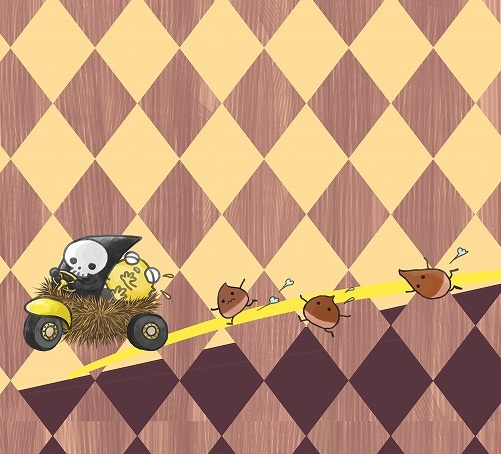 ガイコツちゃんのマロンカー