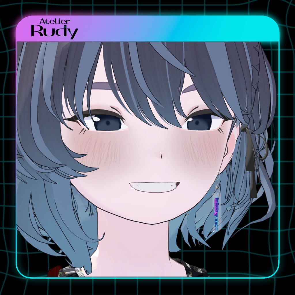 【100人記念】Bar Rudyオリジナルアクリルキーホルダー【無料配布】