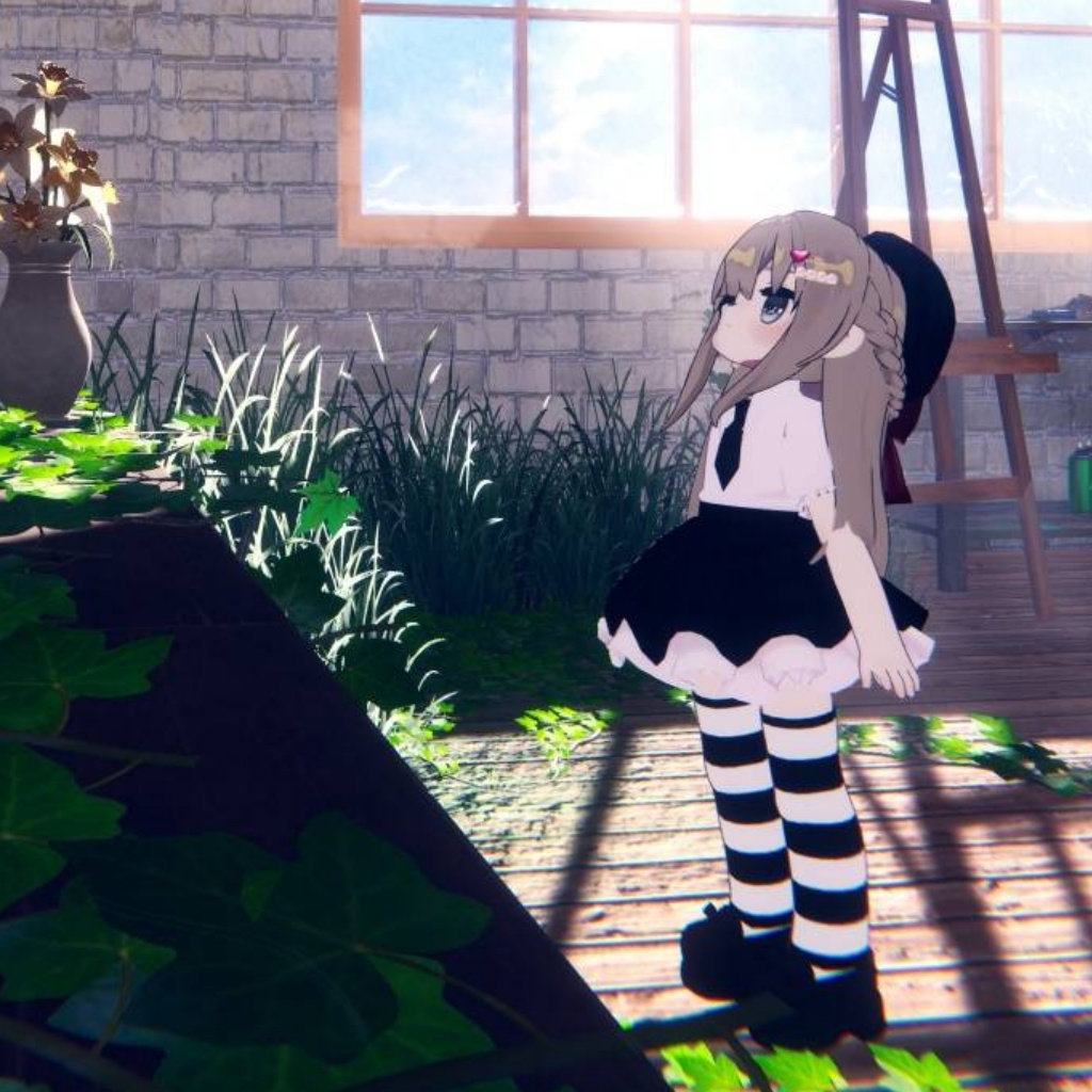 【8アバター対応】ニーソックス&サイハイソックス【色変え簡単】