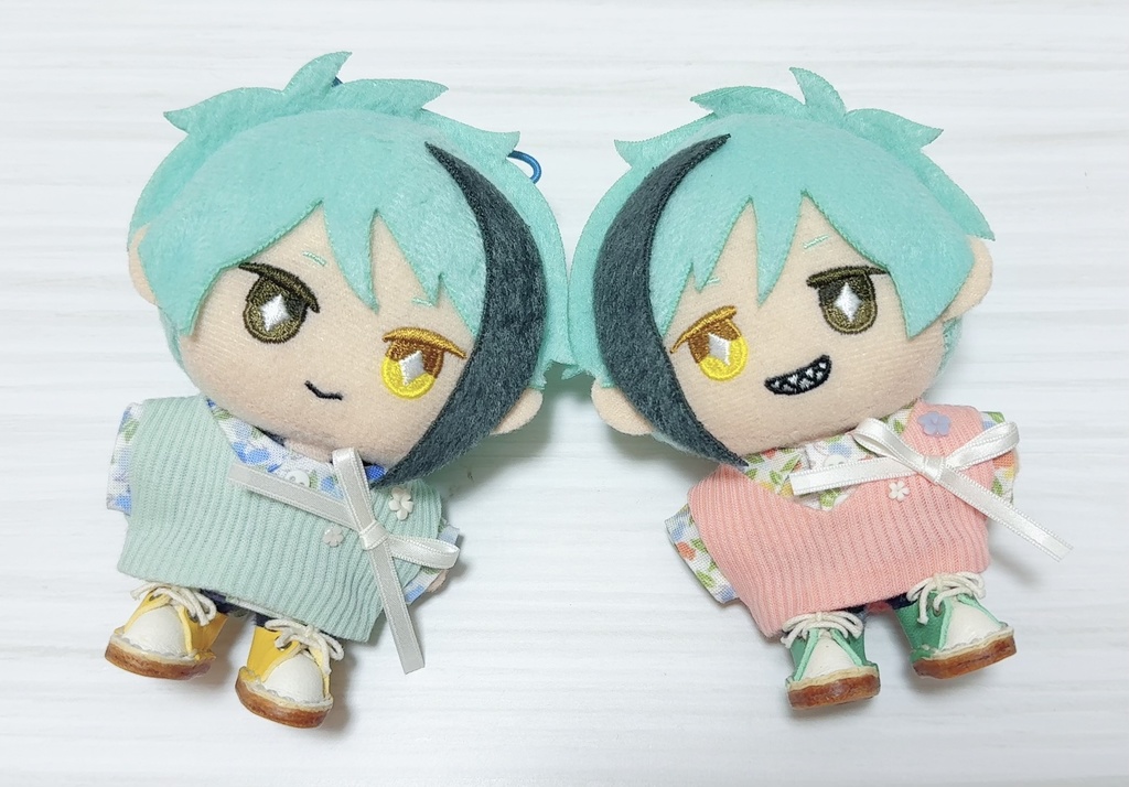 春色ベストとシャツ